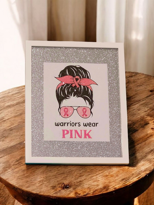 Honoring Breast Cancer Awareness Month 11x14 Matted and Framed