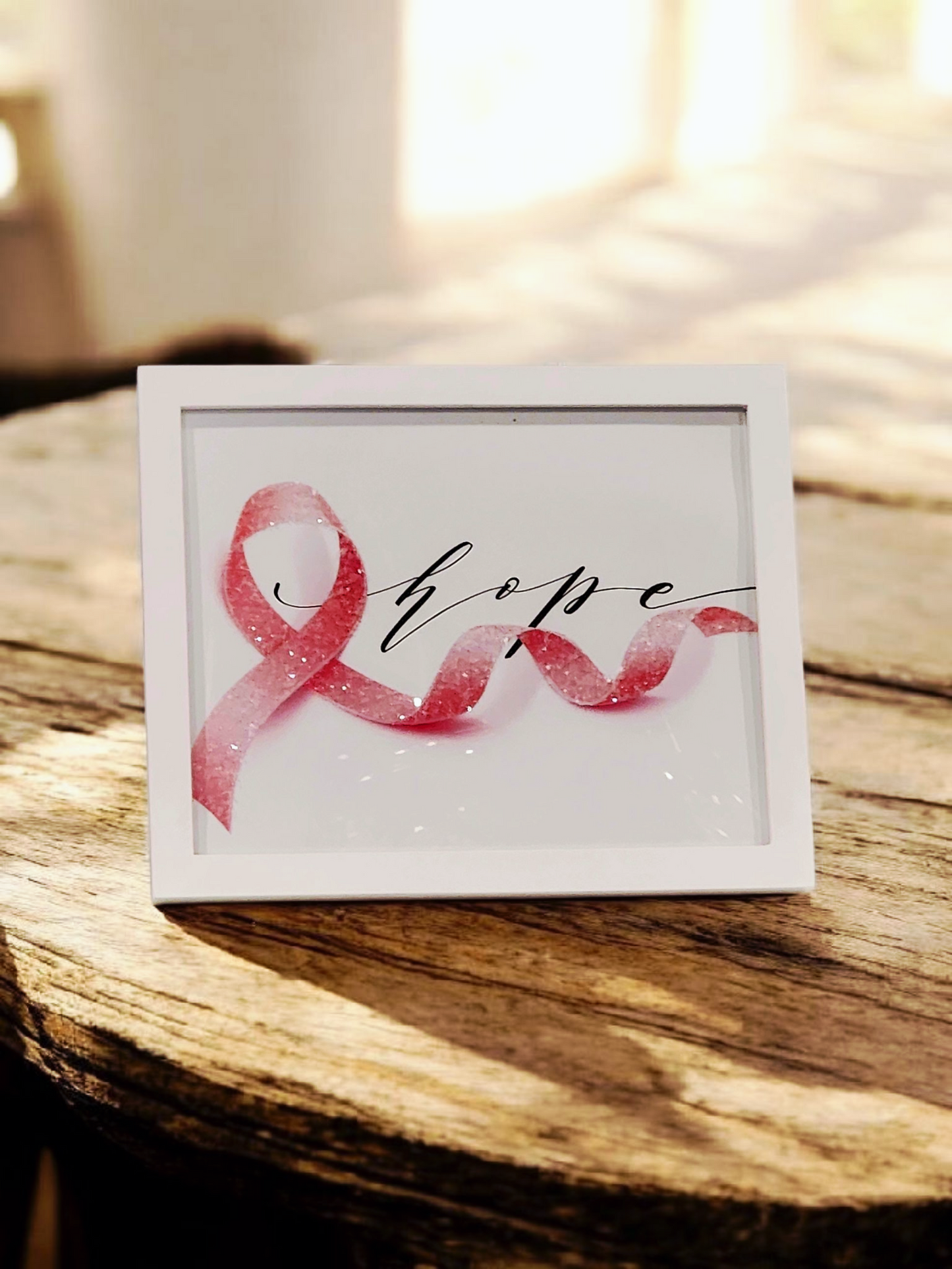 Honoring Breast Cancer Awareness Month 8x10 Framed