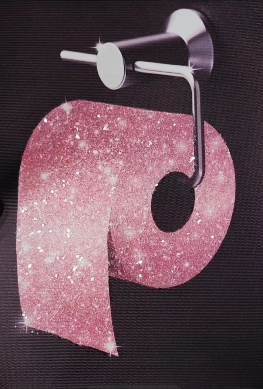 Sparkling Fun and Fashion Wall Art Print 8x10 Framed