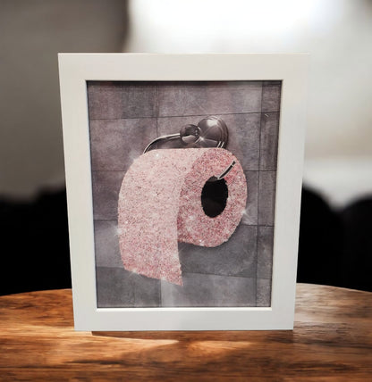 Sparkling Fun and Fashion Wall Art Print 8x10 Framed