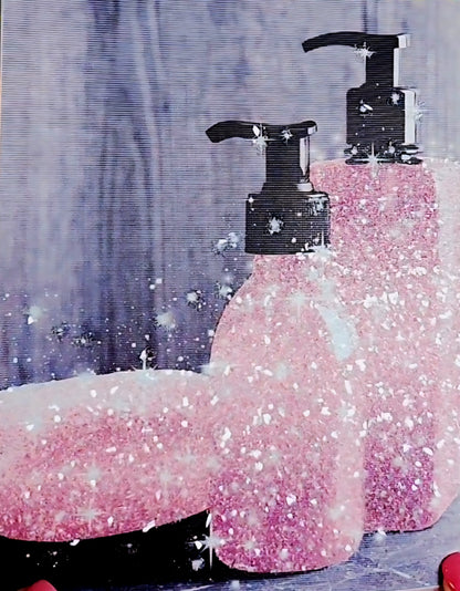 Sparkling Fun and Fashion Wall Art Print 8x10 Framed