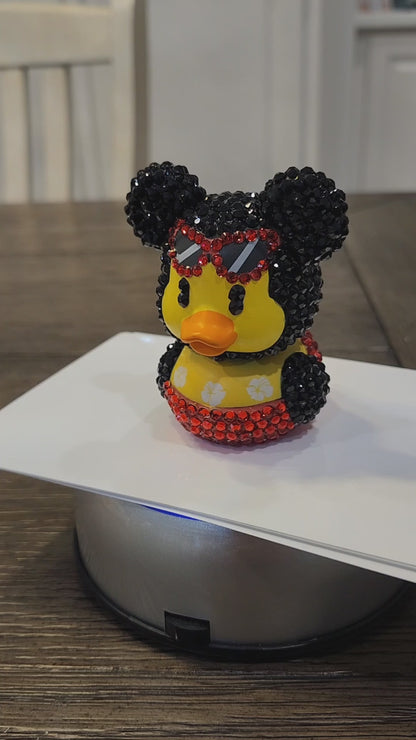 Rhinestone Mickey Mouse with Sunglasses