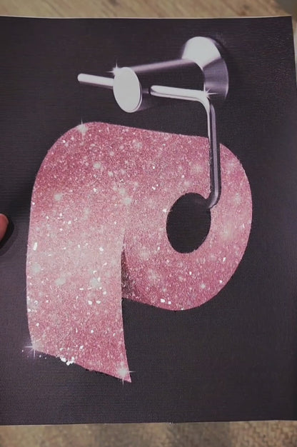 Sparkling Fun and Fashion Wall Art Print 8x10 Framed